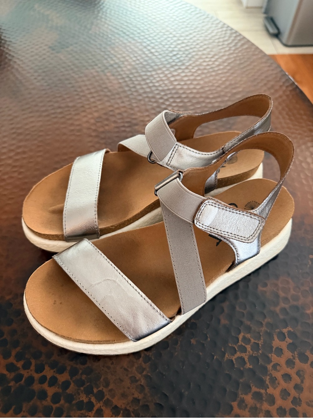 OBTB Sierra Sandal - Silver Women’s Slingback